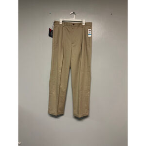 Men's Chaps Khaki Classic Fit Chinos & Khakis Waist 36x32 beige golf pants